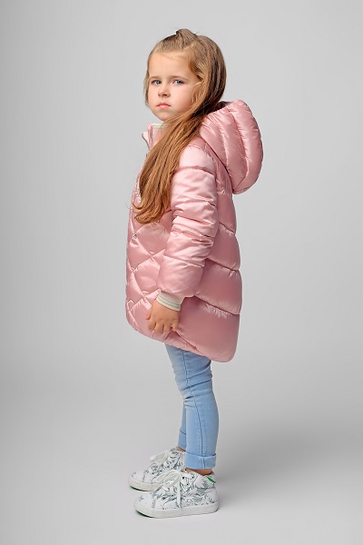 Куртка для девочки С-603. Название цвета «Насыщенный розовый» фото